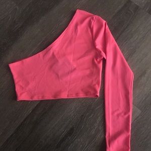 Hot Pink Crop Top